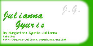 julianna gyuris business card